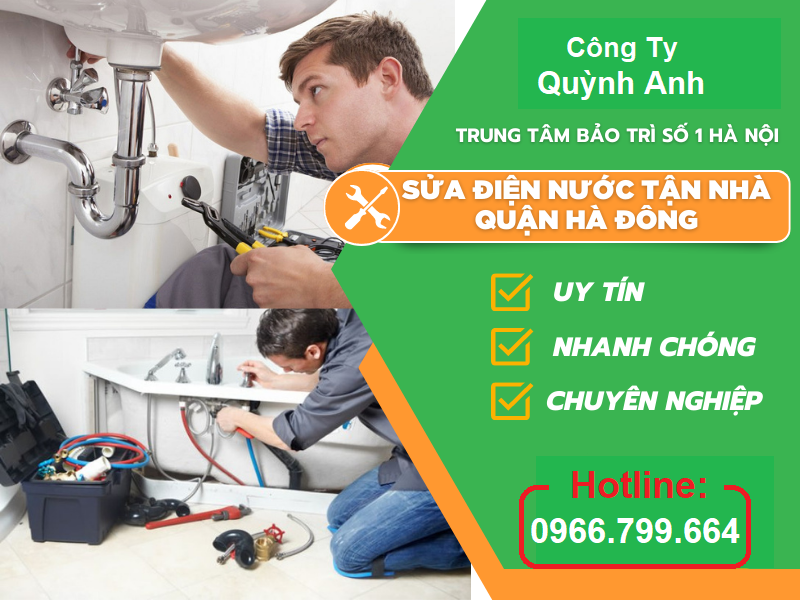 Sửa Chữa Điện Nước Quận Hà Đông 0966.799.664