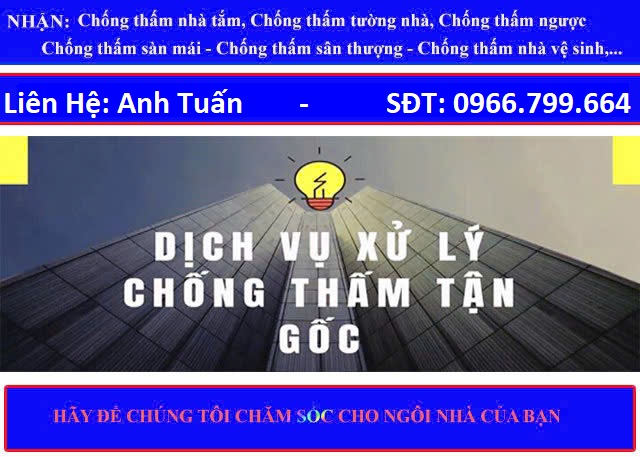 Chống Thấm Tại Việt Trì