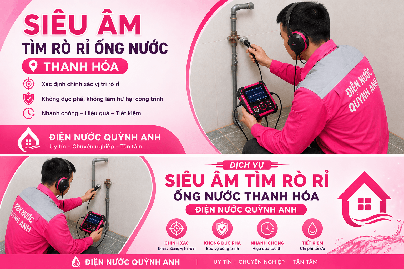 tìm rò rỉ nước Thanh Hóa