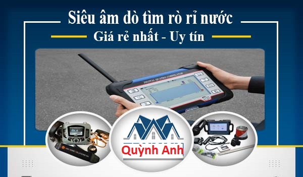 siêu âm dò tìm rò rỉ nước tại Diễn Châu