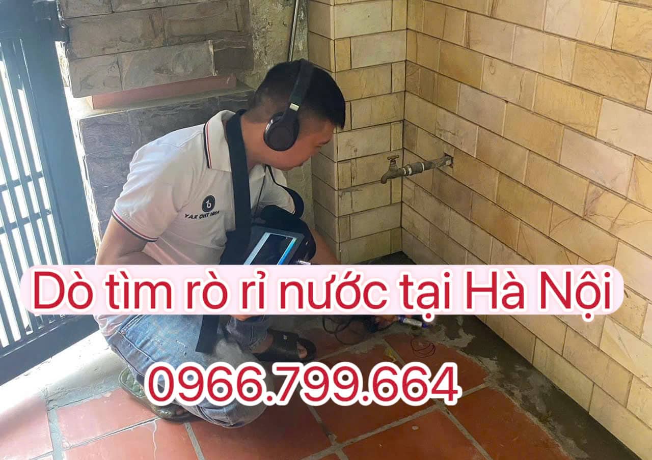 tìm rò rỉ nước tại Hà Nội