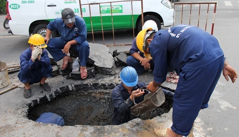 Thông Tắc Cống Phường Trúc Bạch