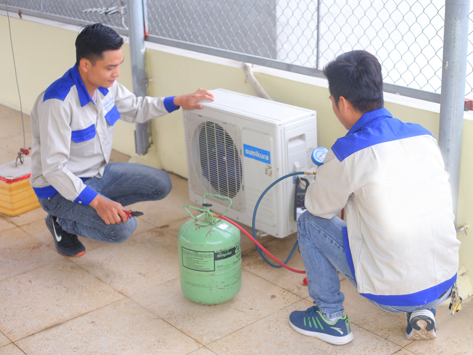 Nạp Gas Điều Hòa Tại Vĩnh Phúc Giá Cạnh Tranh