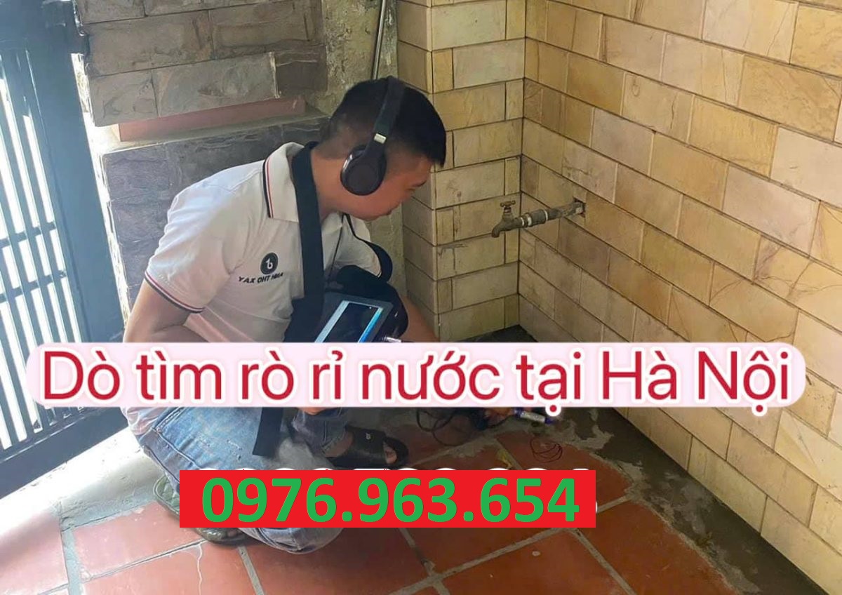 tìm rò rỉ nước tại hà nội