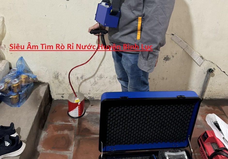 Siêu Âm Tìm Rò Rỉ Nước Huyện Bình Lục Siêu Âm Tìm Rò Rỉ Nước Huyện Bình Lục