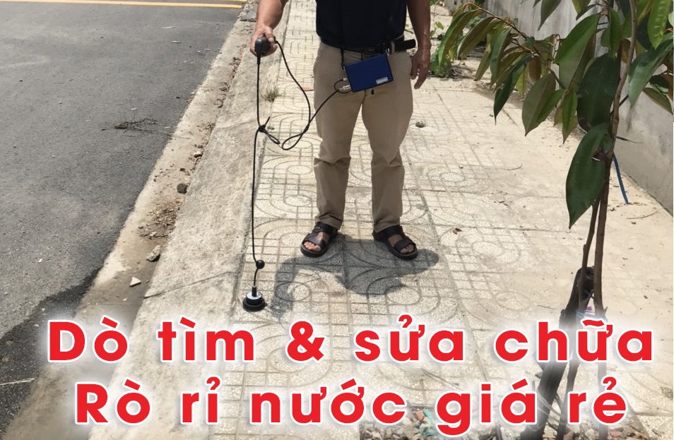Siêu Âm Tìm Rò Rỉ Nước Huyện Sơn Động