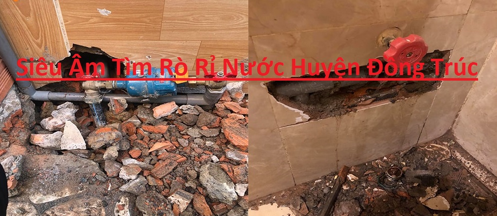 Siêu Âm Tìm Rò Rỉ Nước Quỳnh Anh