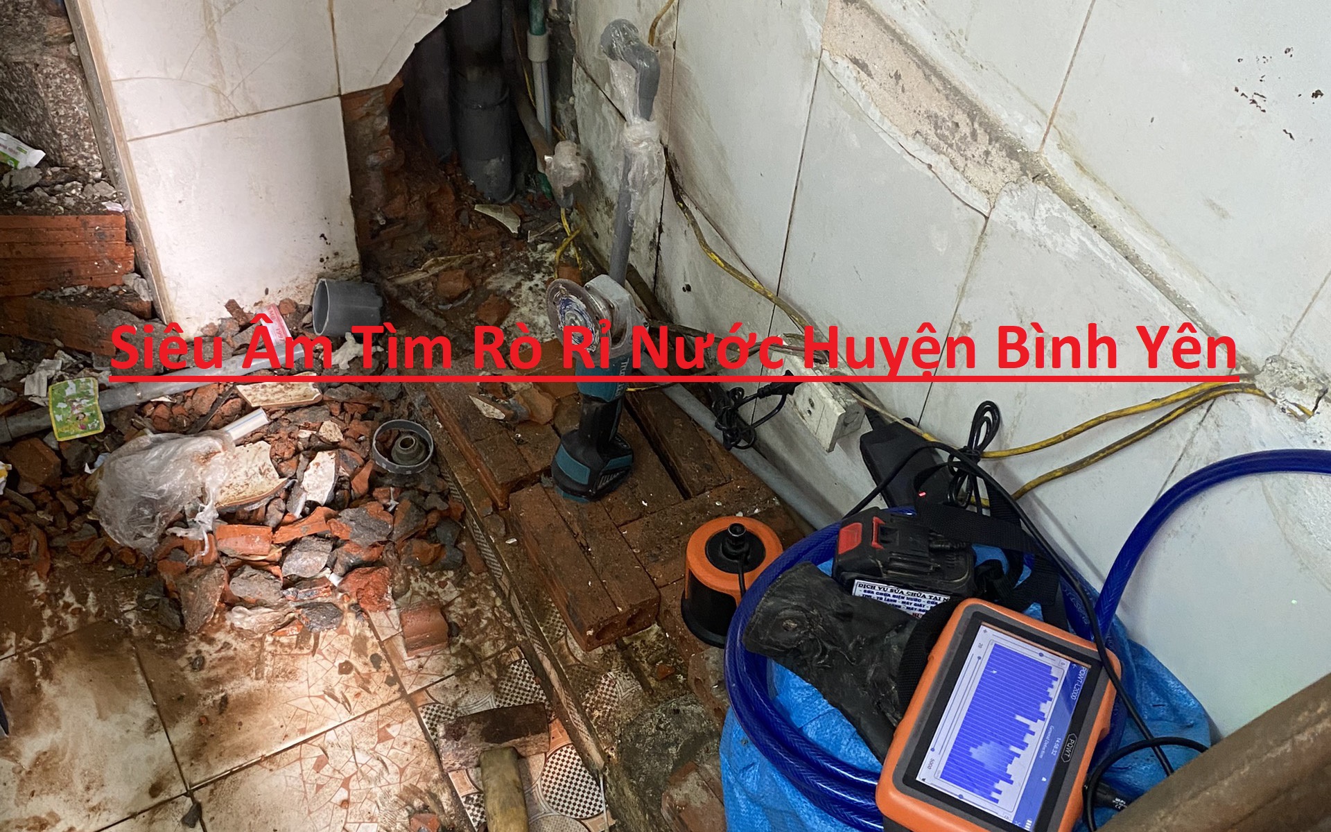Siêu Âm Tìm Rò Rỉ Nước Tại Bình Yên Siêu Âm Tìm Rò Rỉ Nước Tại Bình Yên