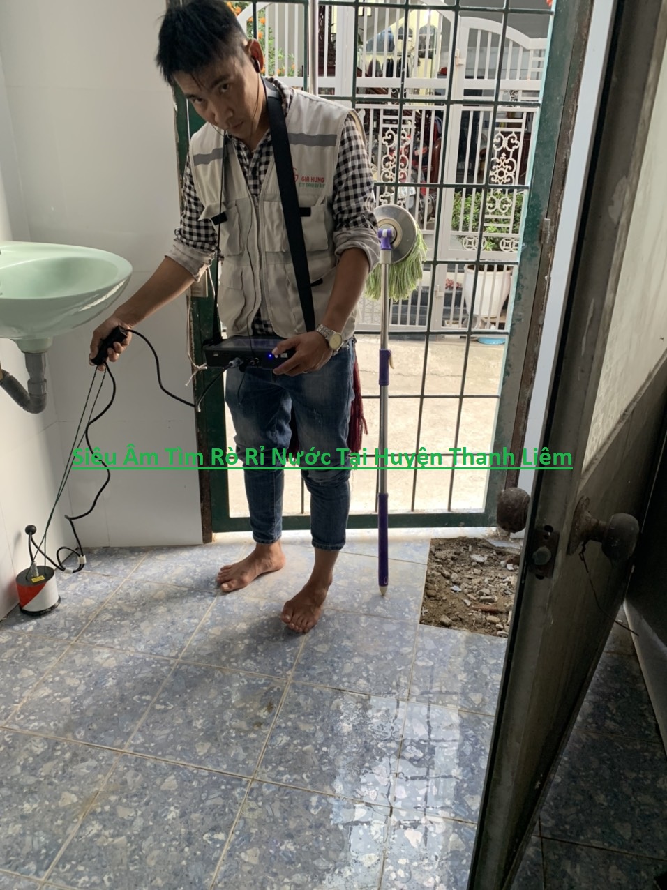 Siêu Âm Tìm Rò Rỉ Nước Thanh Liêm Siêu Âm Tìm Rò Rỉ Nước Thanh Liêm
