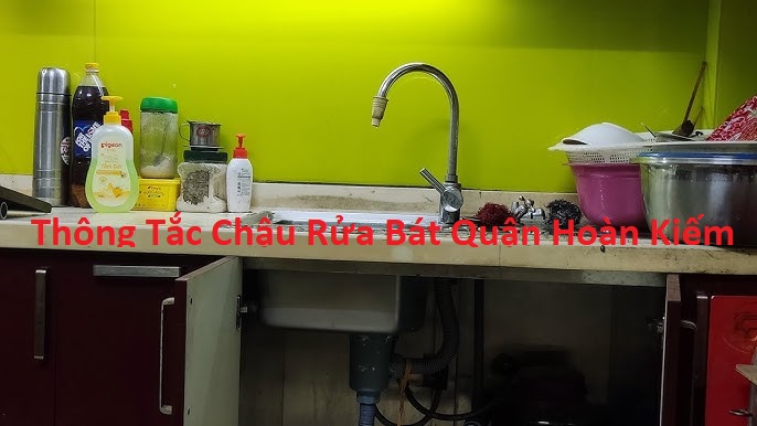 Thông Tắc Chậu Rửa Bát Quận Hoàn Kiếm Giá Rẻ