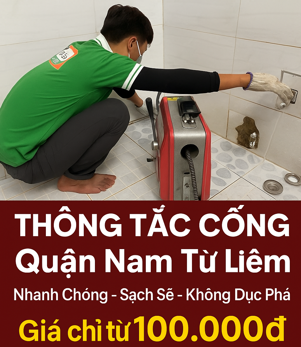 Thông Tắc Cống Quận Nam Từ Liêm Thông Tắc Cống Quận Nam Từ Liêm