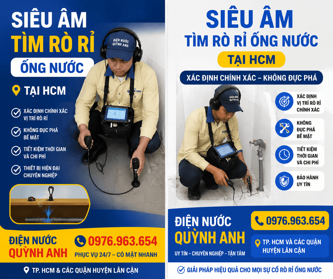 Siêu Âm Tìm Rò Rỉ Nước Chuyên Nghiệp