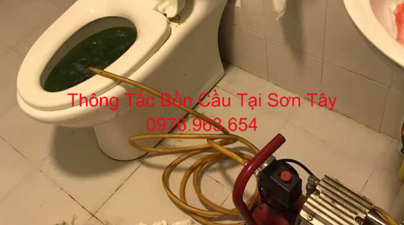Thông Tắc Bồn Cầu Sơn Tây