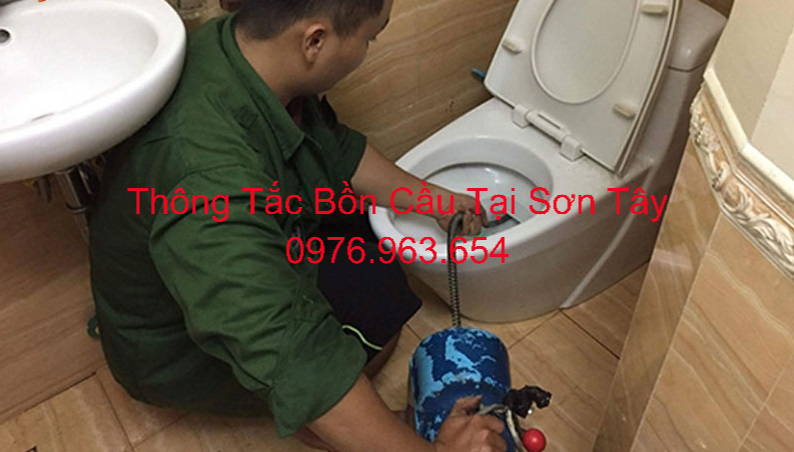 Thông Tắc Bồn Cầu Tại Sơn Tây giá rẻ