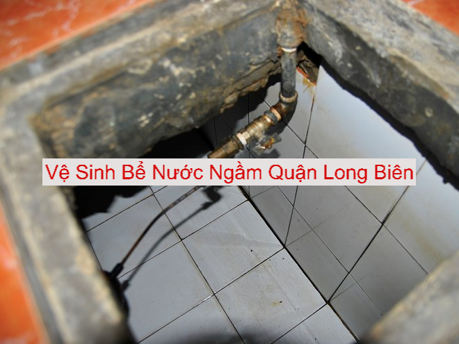 Vệ Sinh Bể Nước Ngầm Long Biên