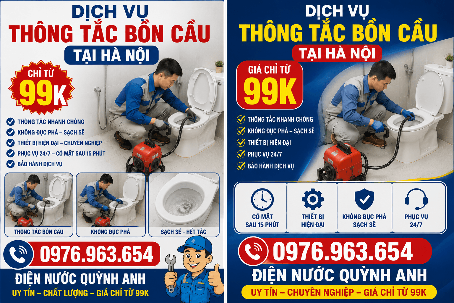 thông tắc cống giá rẻ