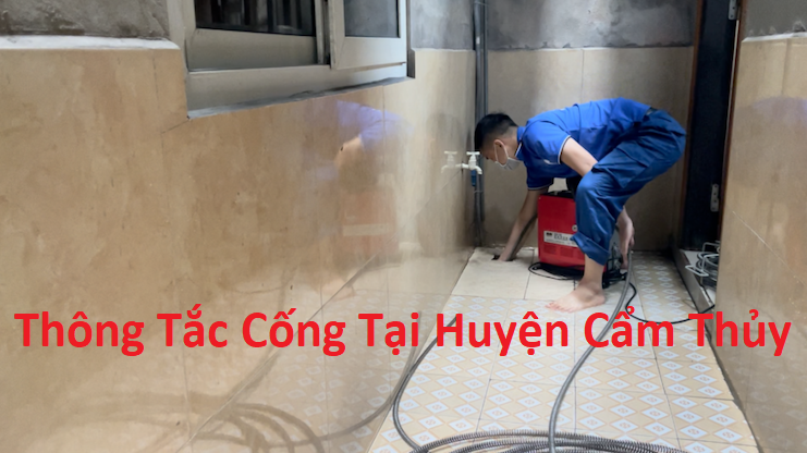 Thông Tắc Cống Huyện Cẩm Thủy