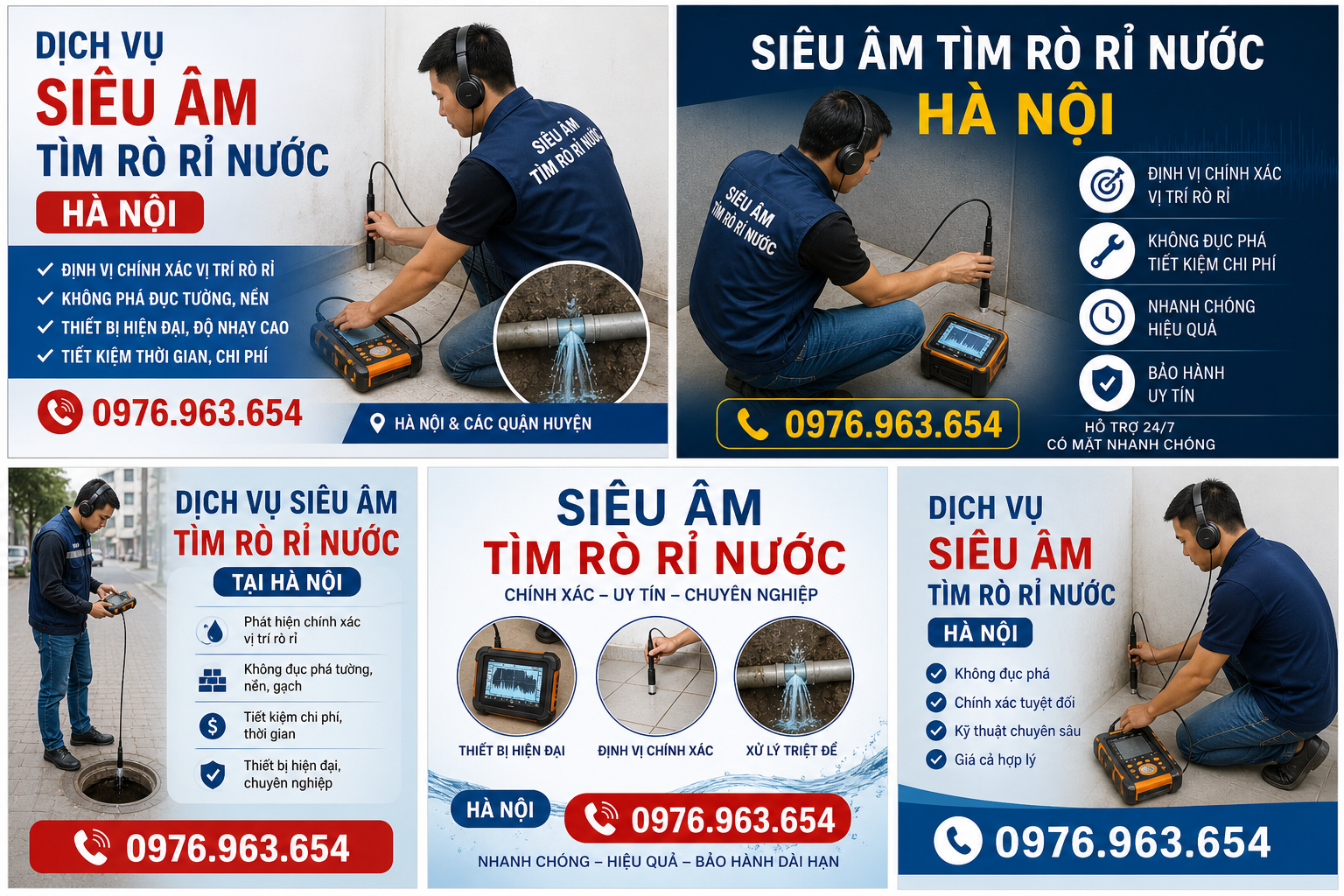 Dò tìm rò rỉ nước hà nội