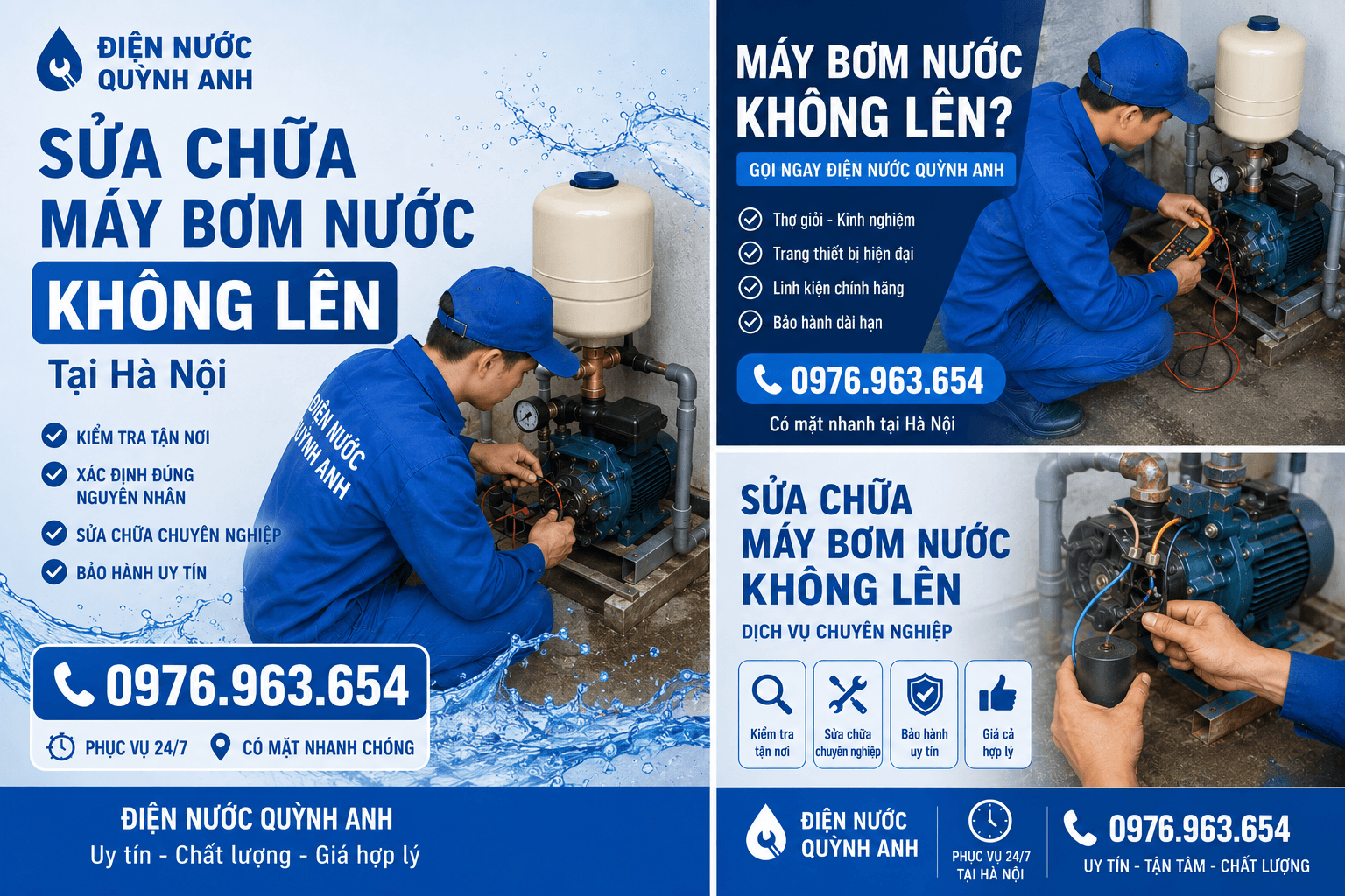 Máy Bơm Tăng Áp Chạy Liên Tục