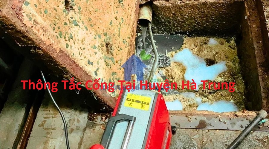 Thông Tắc Cống Tại Huyện Hà Trung 