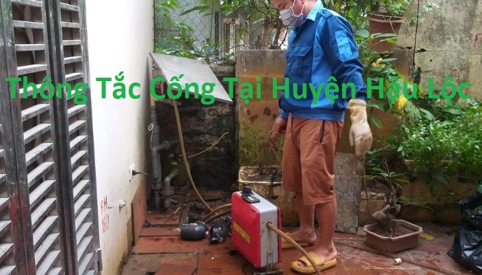 Thông Tắc Cống Tại Huyện Hậu Lộc Sạch Sẽ