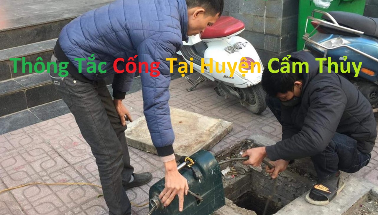 Thông Tắc Cống Cẩm Thủy