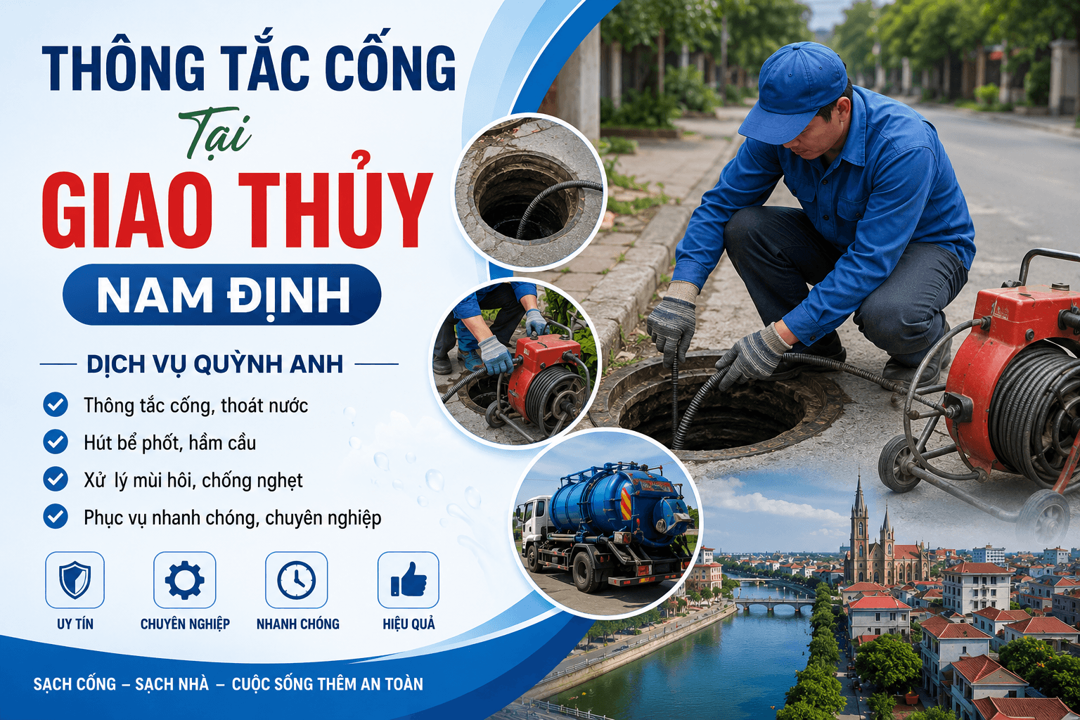Thông Tắc Cống Giao Thủy