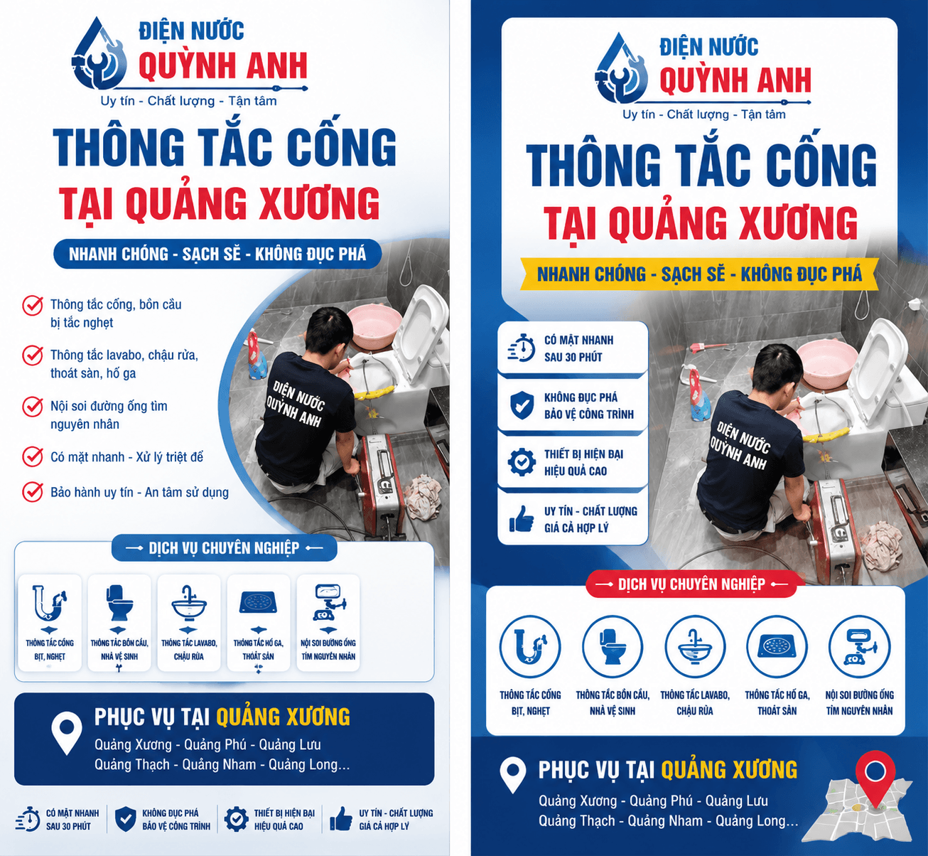 Thông Tắc Cống Tại Huyện Quảng Xương