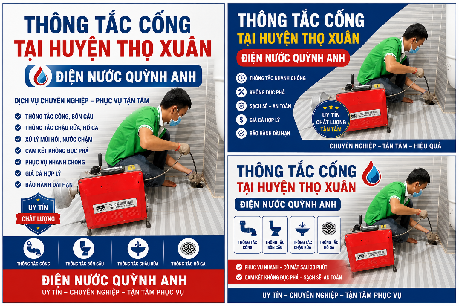 Thông Tắc Cống Tại Huyện Thọ Xuân