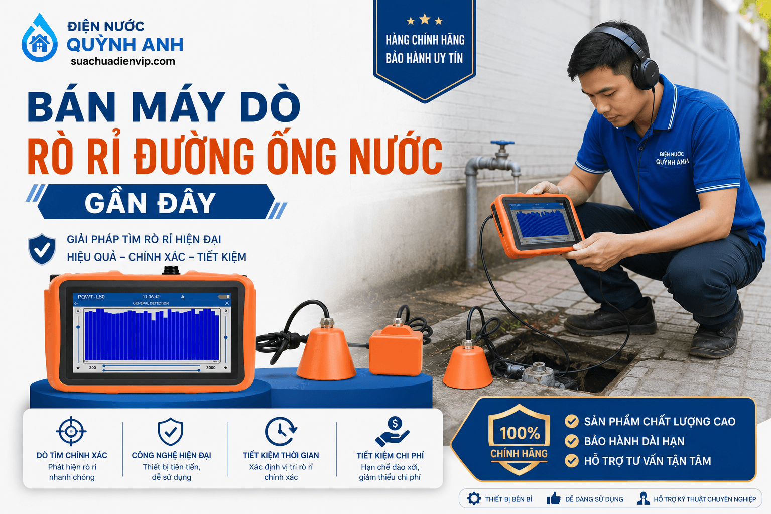 Bán Máy Dò Rò Rỉ Đường Ống Nước