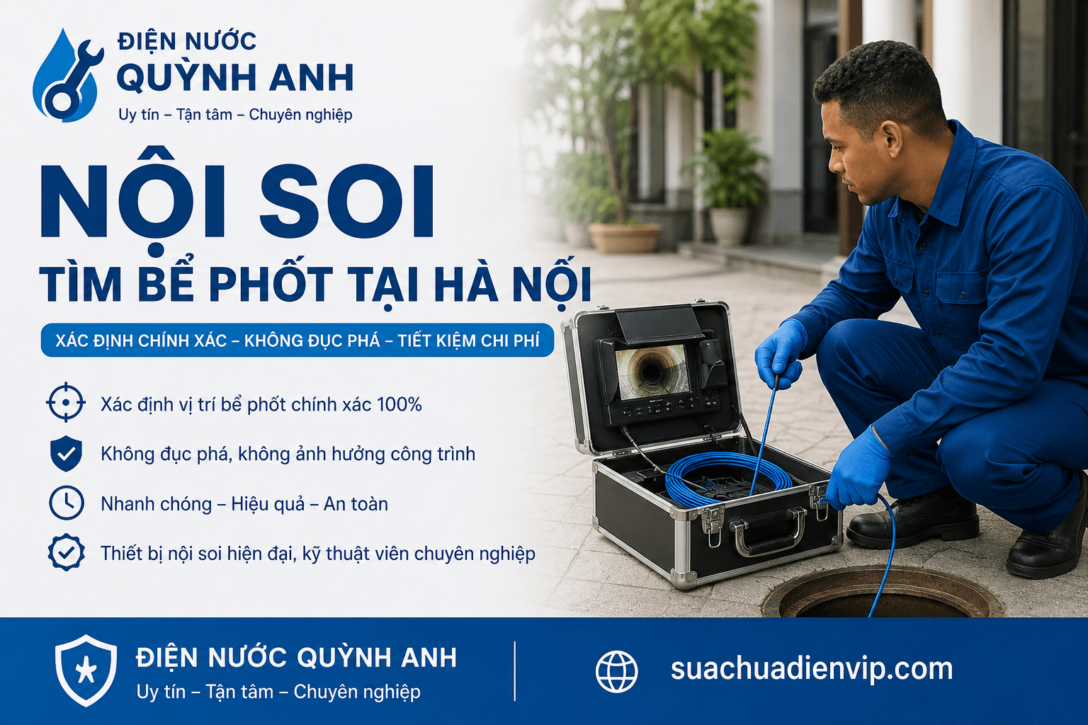 Nội Soi Tìm Bể Phốt Hà Nội