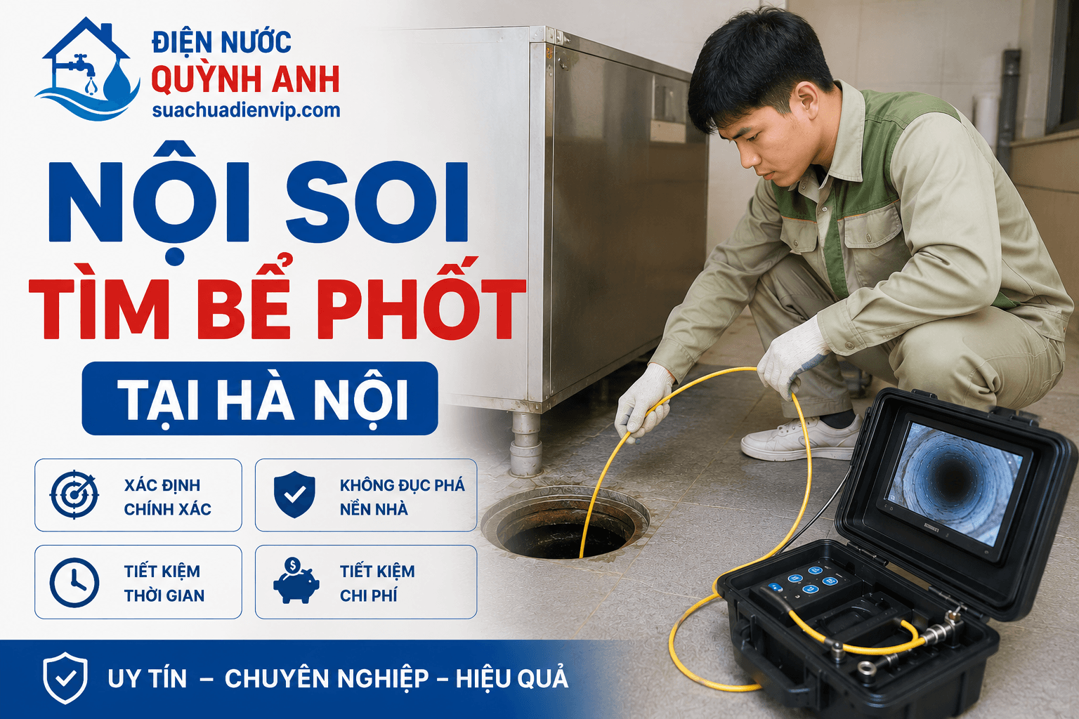 Nội Soi Tìm Bể Phốt Uy Tín