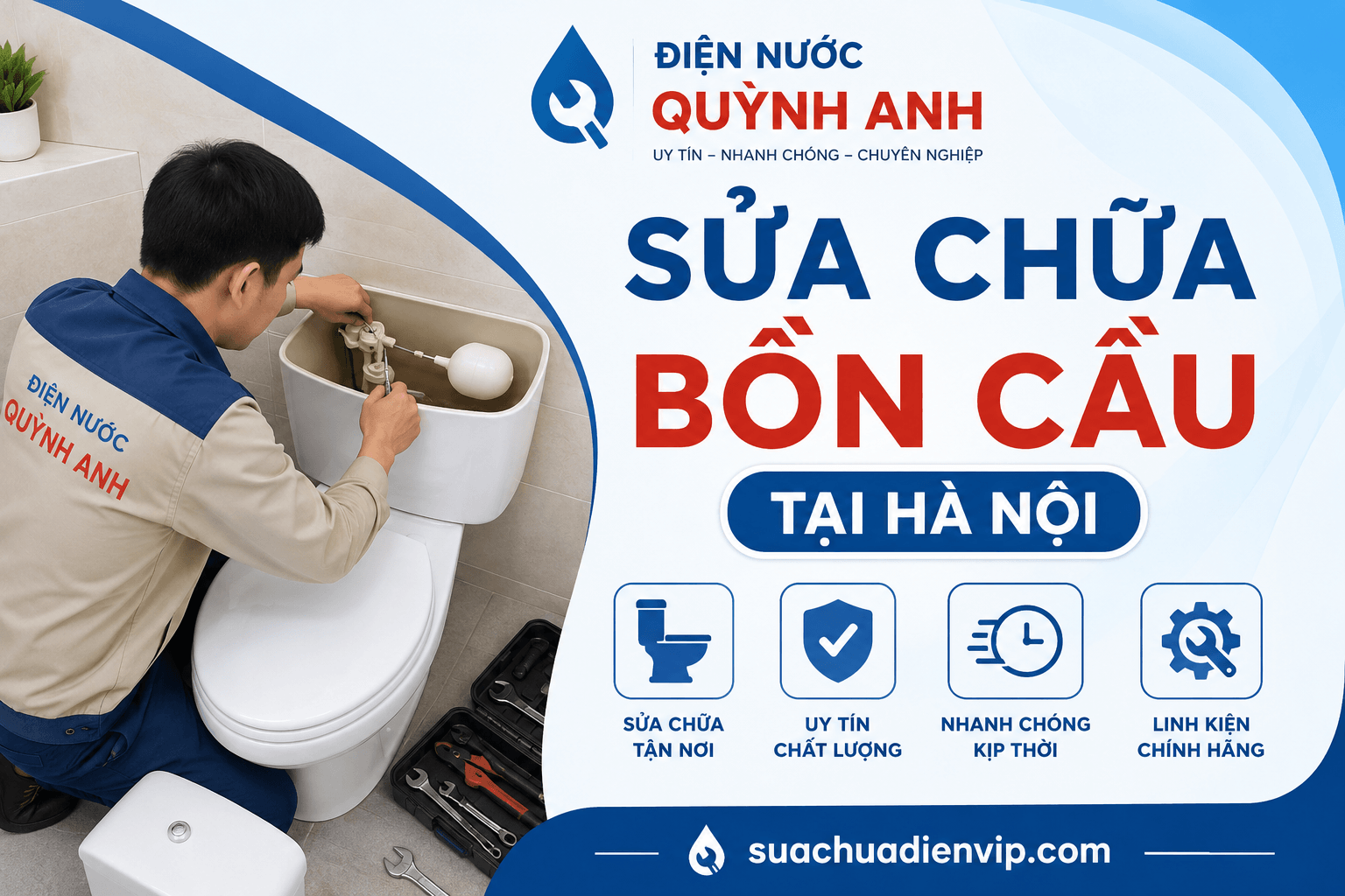 Sửa Bồn Cầu Hà Nội Chất Lượng