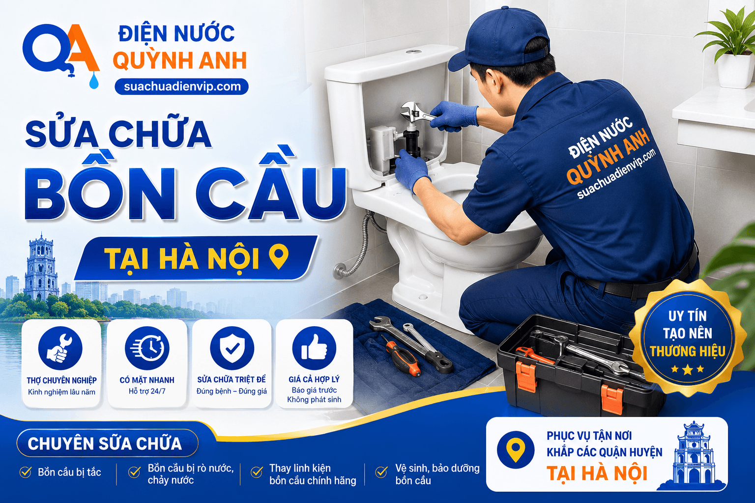 Sửa Bồn Cầu Tại Hà Nội