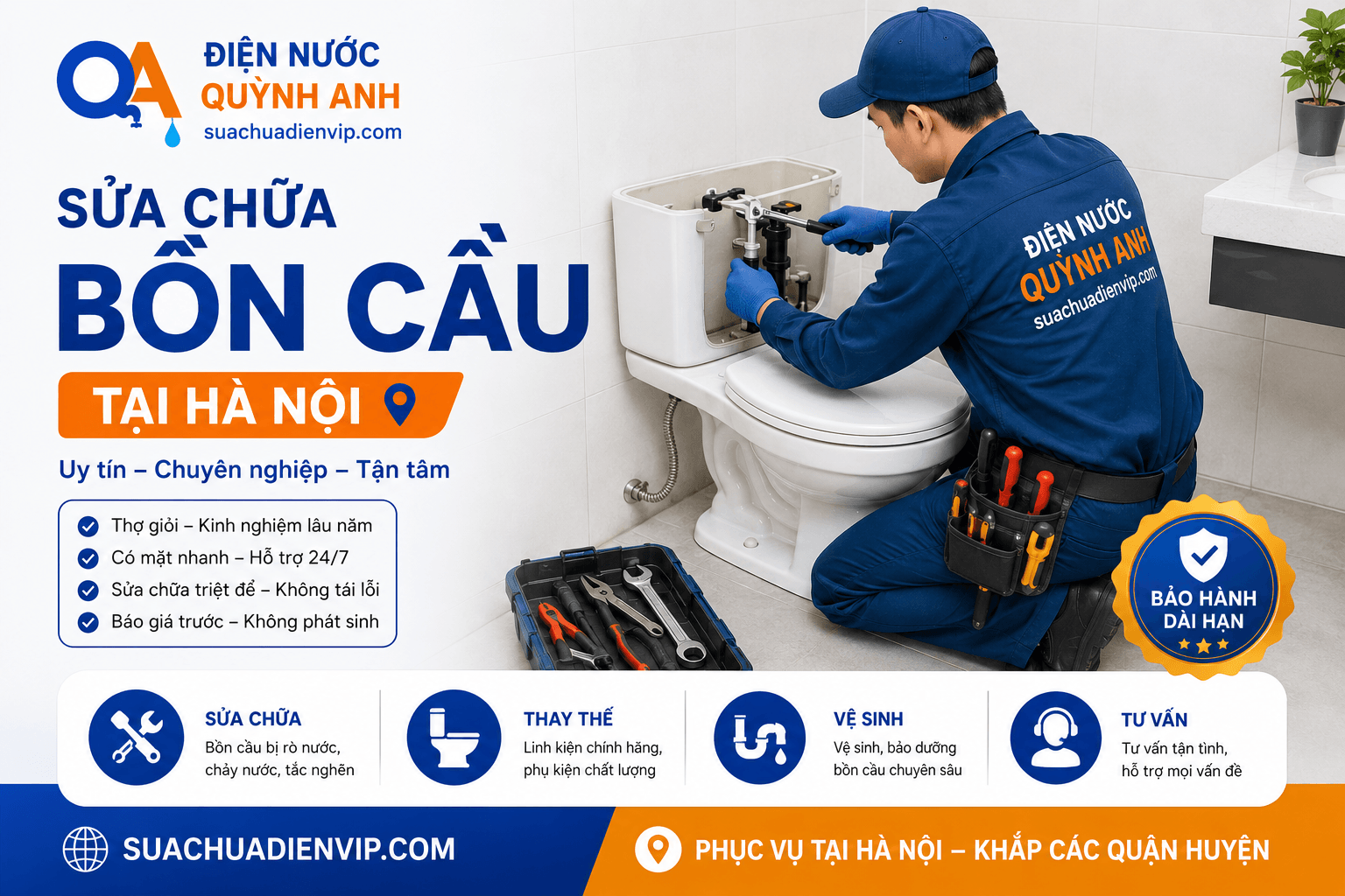 Sửa Chữa Bồn Cầu ở Hà Nội