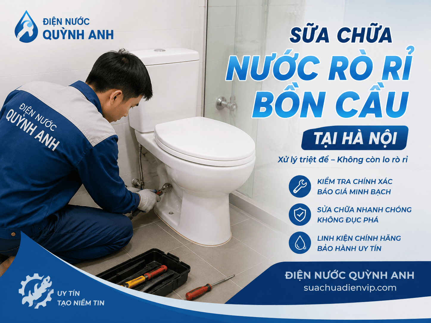 Sửa Nước Rò Rỉ Bồn Cầu Hà Nội