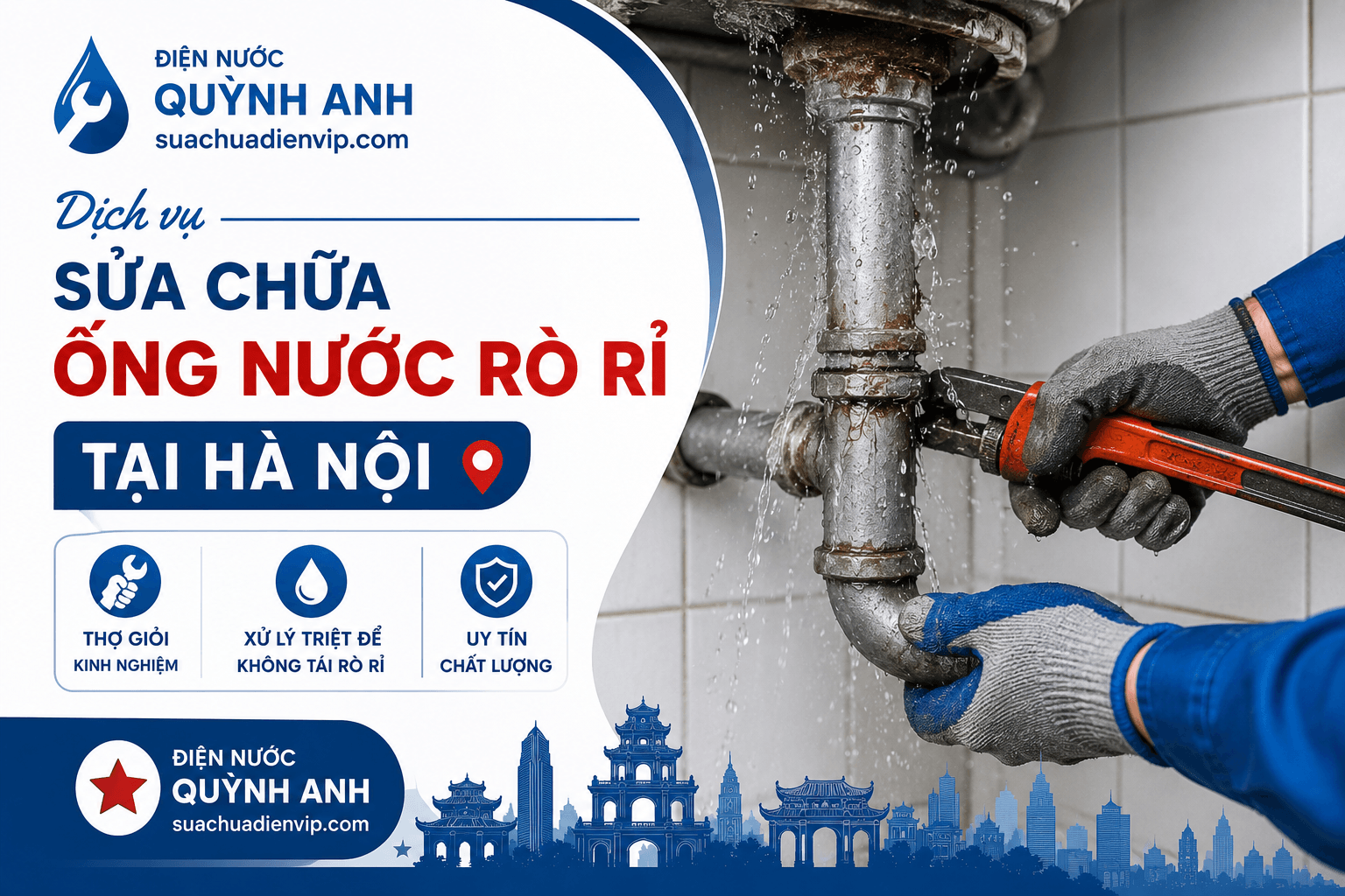 Sửa Ống Nước Rò Rỉ Hà Nội