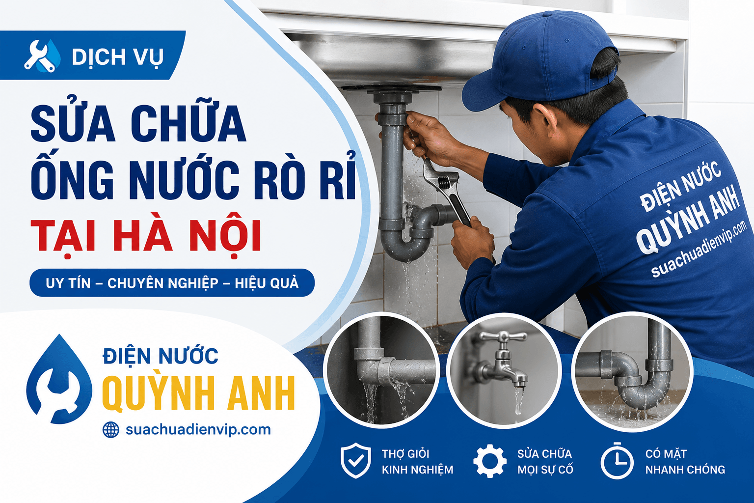Sửa Ống Nước Rò Rỉ Tại Hà Nội