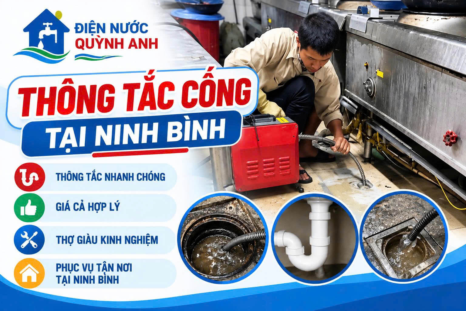Thông Tắc Cống Ninh Bình