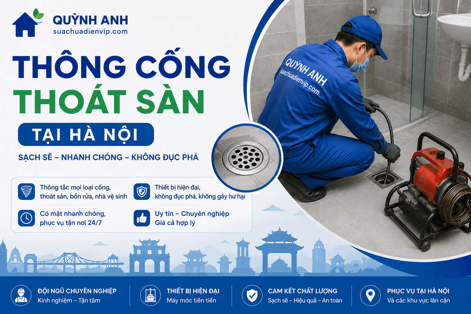 Thông Thoát Sàn Hà Nội
