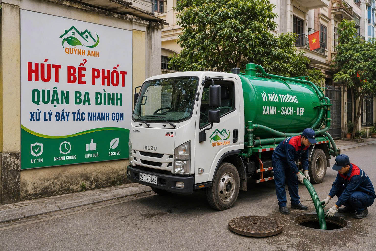 Hút Bể Phốt Ba Đình