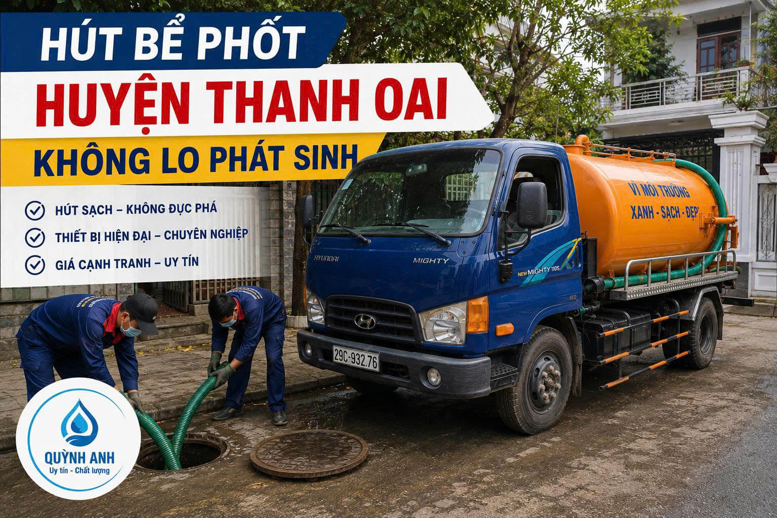 Hút Bể Phốt Tại Thanh Oai