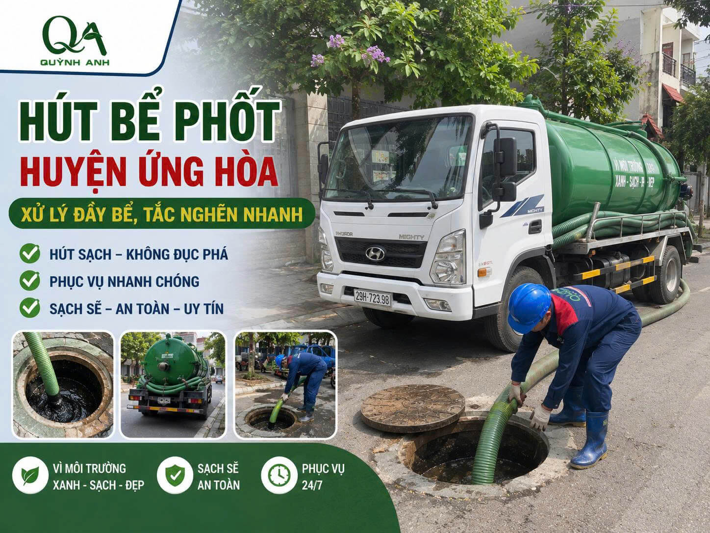 Hút Bể Phốt Tại Ứng Hòa