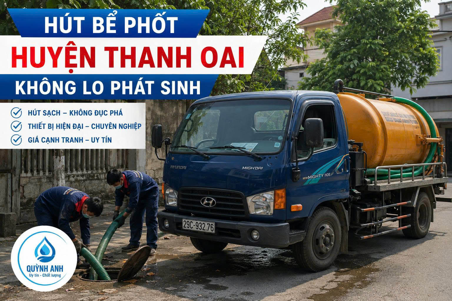 Hút Bể Phốt Thanh Oai