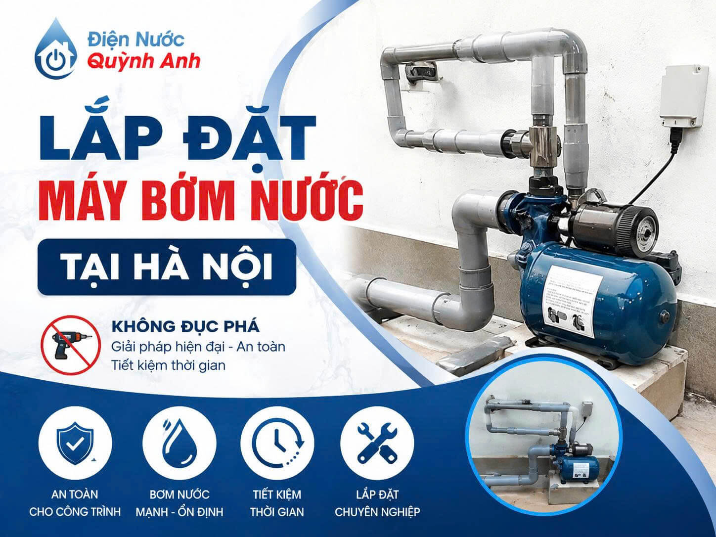 Lắp Đặt Máy Bơm Nước Hà Nội
