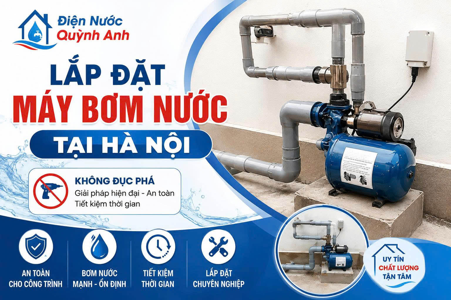 Lắp Đặt Máy Bơm Nước Tại Hà Nội