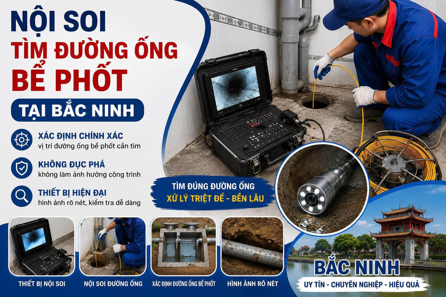 Nội Soi Tìm Đường Ống Bể Phốt