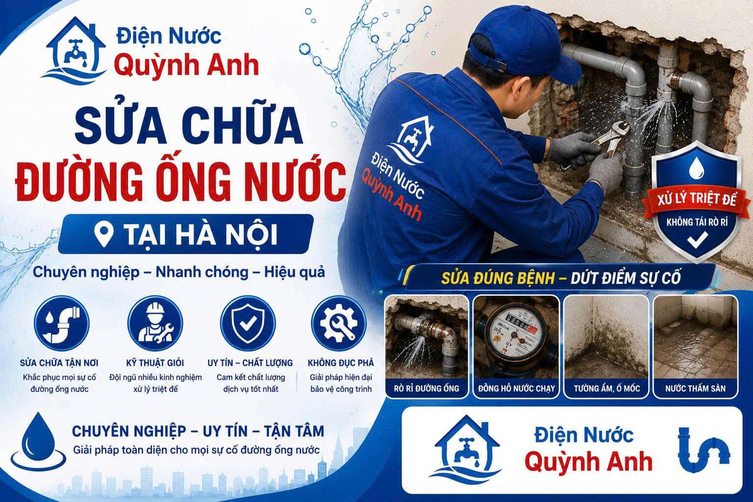 Sửa Chữa Đường Ống Nước ở Hà Nội