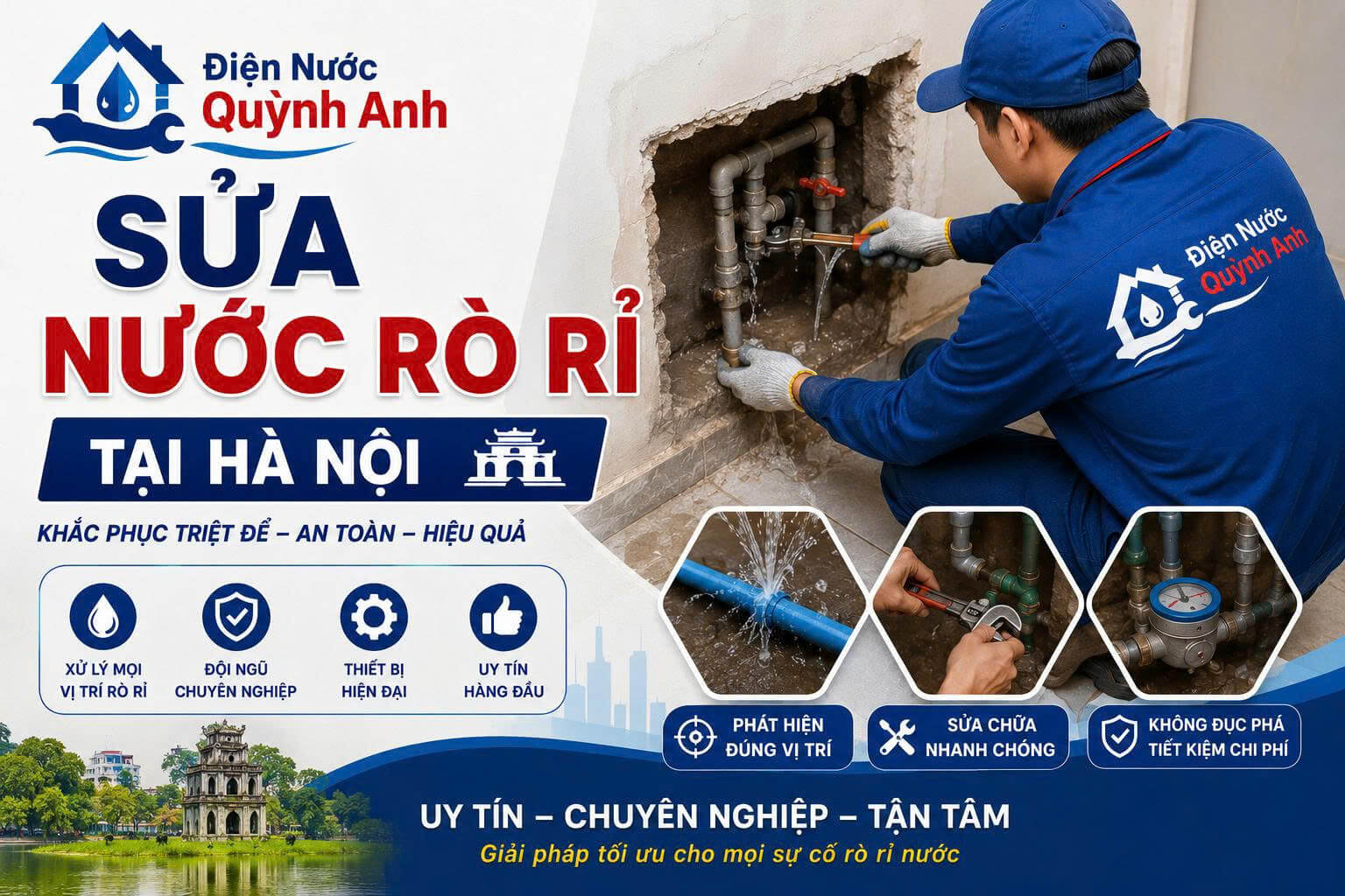 Sửa Nước Rò Rỉ Hà Nội