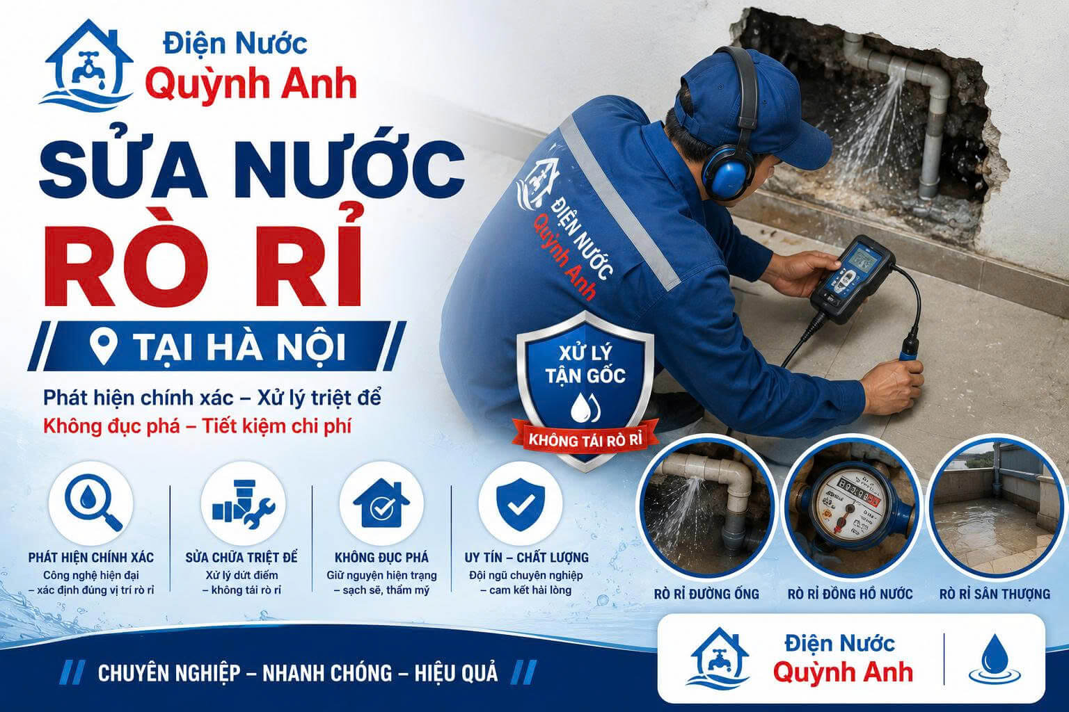 Sửa Nước Rò Rỉ Tại Hà Nội